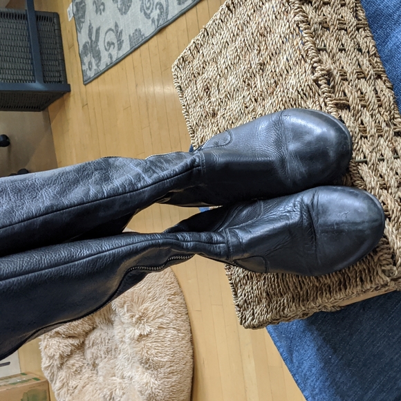 Aldo leather wedge boots - Picture 2 of 8